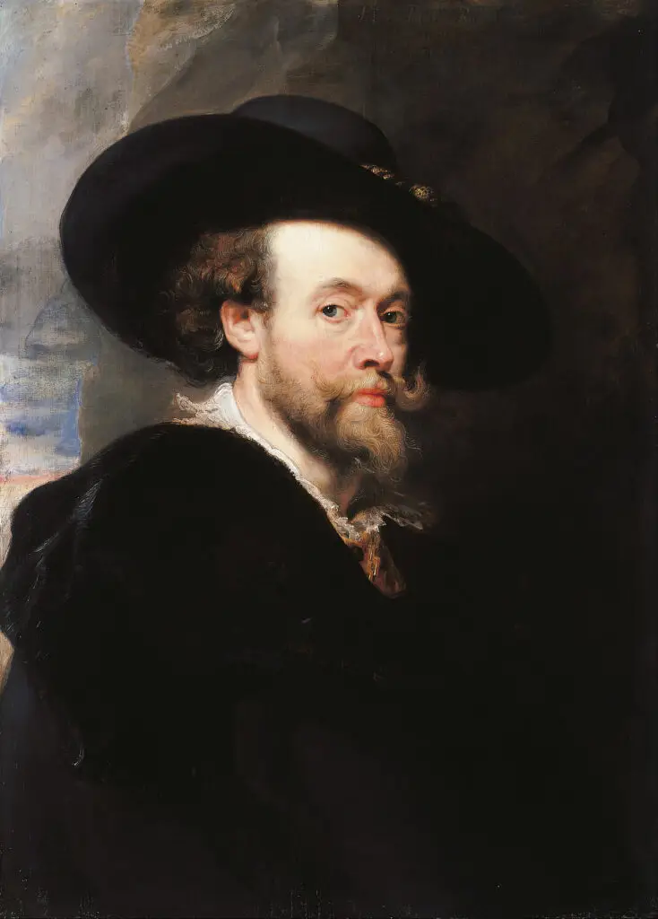 Expertise des œuvre de l'artiste et présentation de celui-ci, portrait de l'artiste "Pierre Paul Rubens"