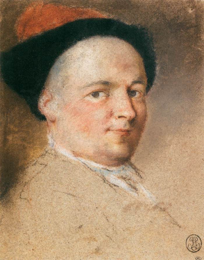 Expertise des œuvre de l'artiste et présentation de celui-ci, autoportrait de l'artiste "Nicolas Vleughels"