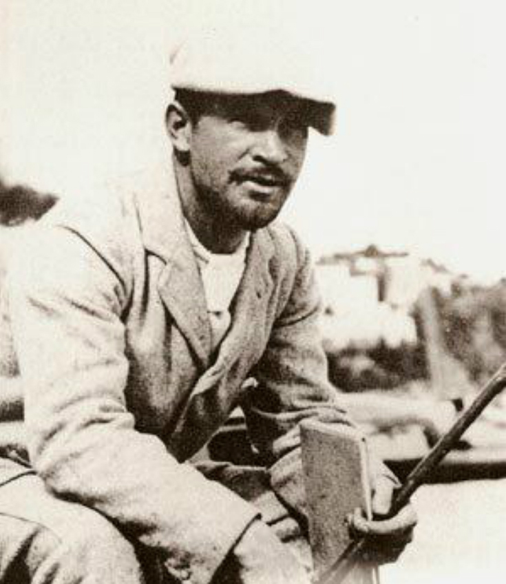 Expertise des œuvres de l'artiste et présentation de celui-ci, portrait photographique de l'artiste "William Blair Bruce"