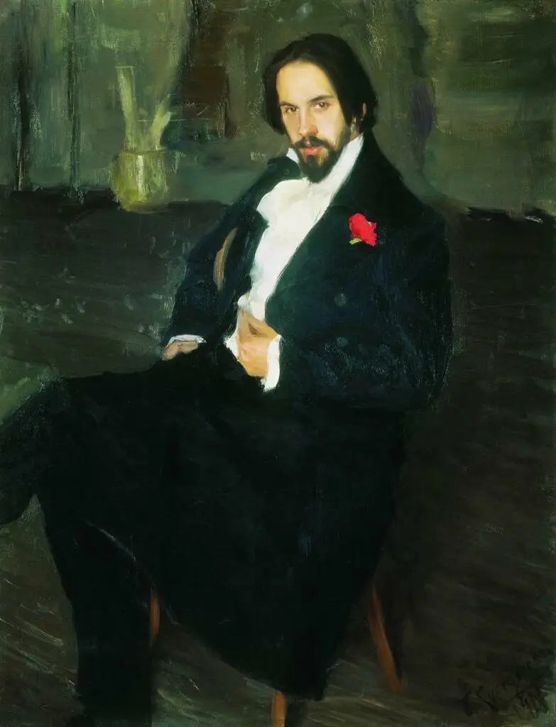 Expertise des œuvres de l'artiste et présentation de celui-ci, portrait de l'artiste "Ivan Bilibine"