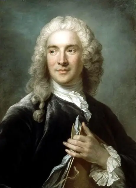 Expertise des œuvres de l'artiste et présentation de celui-ci, portrait de l'artiste "Charles-Joseph Natoire"
