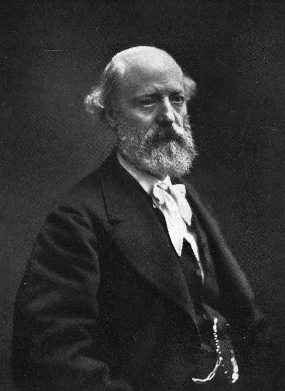 Expertise des œuvres de l'artiste et présentation de celui-ci, portrait photographique de l'artiste "Eugène Viollet-le-Duc”