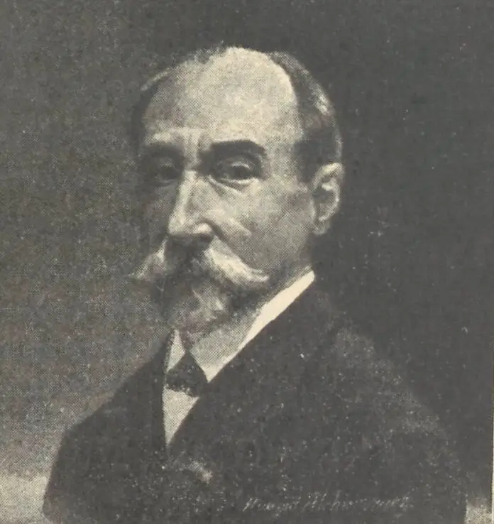 Expertise des œuvres de l'artiste et présentation de celui-ci, portrait photographique de l'artiste "Hyacinthe Alchimowic"