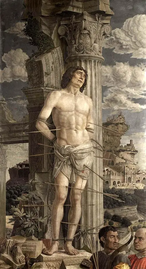 Expertise des œuvres de l'artiste et présentation de celui-ci, oeuvre "Saint Sébastien” (vers 1480) de Andrea Mantegna (1431-1506)