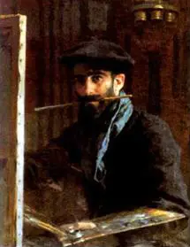 Expertise des œuvres de l'artiste et présentation de celui-ci, "Autoportrait”(1891) de Étienne Dinet (1861-1929)