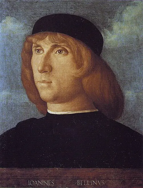 Expertise des œuvres de l'artiste et présentation de celui-ci, "Autoportrait”(vers 1500) Giovanni Bellini (1430-1516)