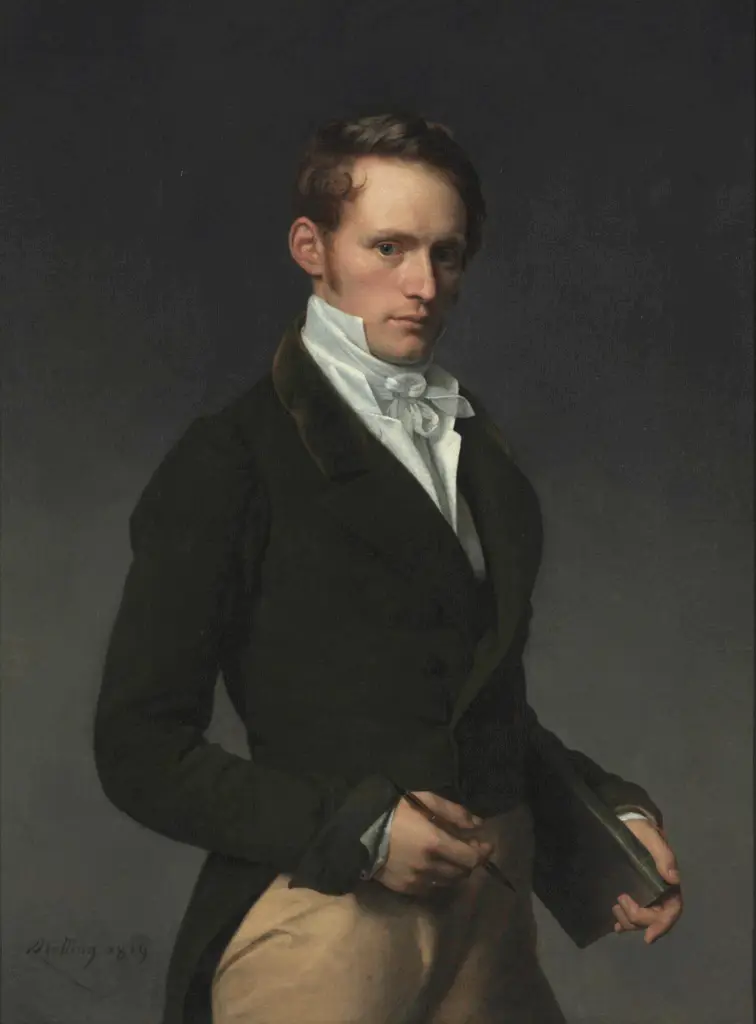 Expertise des œuvres de l'artiste et présentation de celui-ci, "Autoportrait”(1819) de Michel Martin Drolling (1786-1851)