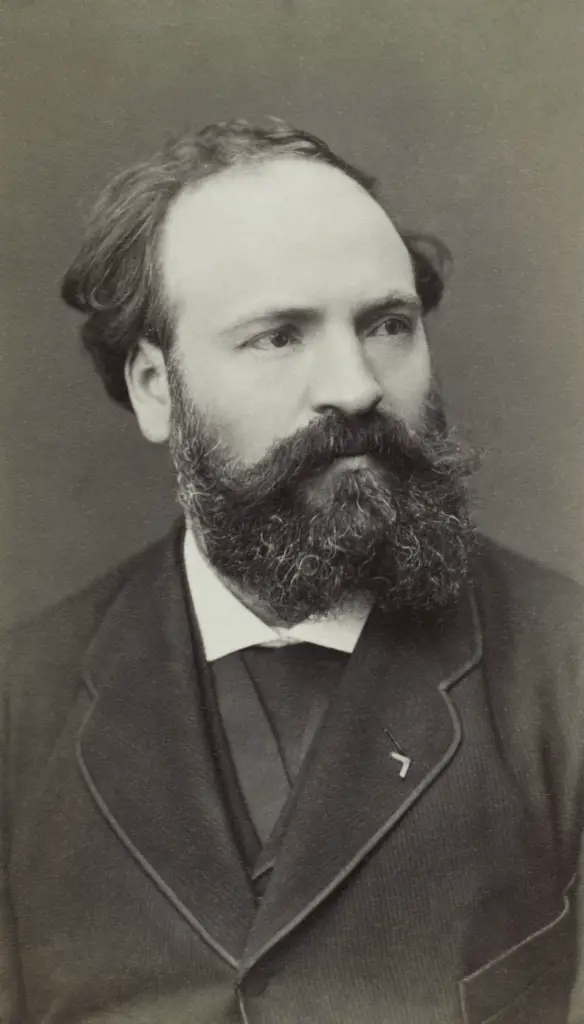 Expertise des œuvres de l'artiste et présentation de celui-ci, portrait photographique de l'artiste "Pierre Auguste Cot” (1837-1883)