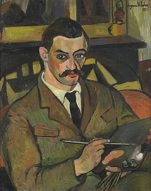 Expertise des œuvres de l'artiste et présentation de celui-ci, "Portrait du peintre Maurice Utrillo”(1921) de Suzanne Valadon (1865-1938)