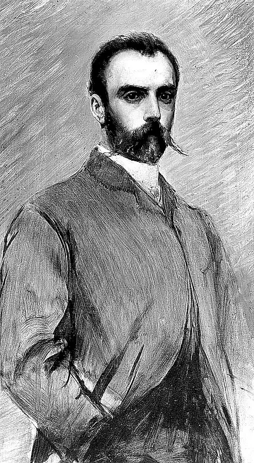 Expertise des œuvres de l'artiste et présentation de celui-ci, autoportrait de l'artiste "Luis Ricardo Falero” (c.1880)