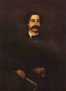 Expertise des œuvres de l'artiste et présentation de celui-ci, autoportrait de l'artiste "Jacques Carabain” (avant 1900)