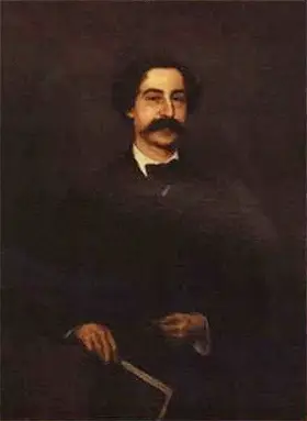 Expertise des œuvres de l'artiste et présentation de celui-ci, autoportrait de l'artiste "Jacques Carabain” (avant 1900)