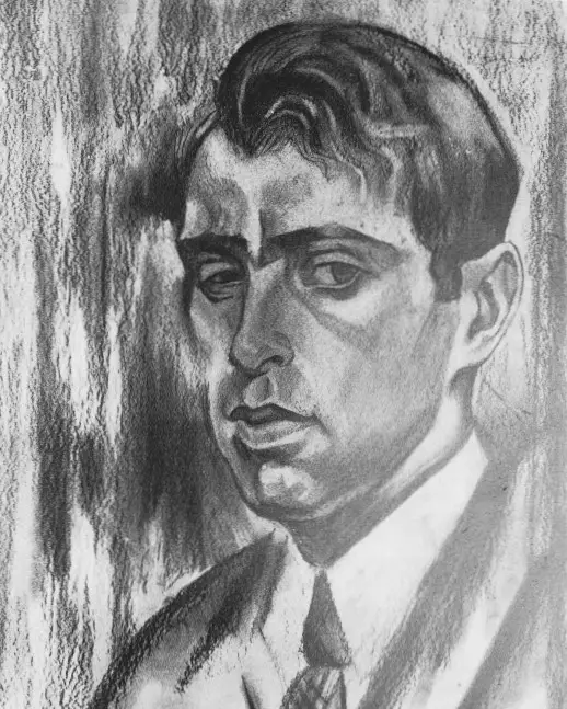 Expertise des œuvres de l'artiste et présentation de celui-ci, portrait de l'artiste "Issachar ber Ryback"