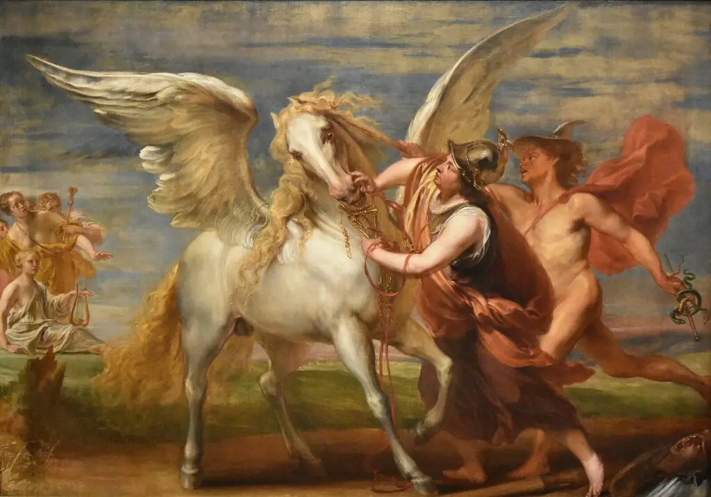 Expertise des œuvres de l'artiste et présentation de celui-ci, oeuvre "Minerve passe le mors à Pégase avec l'aide de Mercure” de Giuseppe Jan Boeckhorst (1604-1668),Museum's-Hertogenbosch