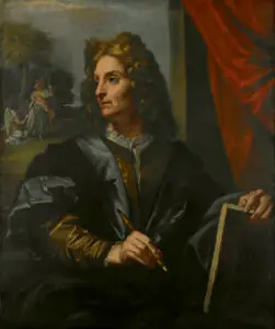 Expertise des œuvres de l'artiste et présentation de celui-ci; Autoportrait de "Carlo Maratti "