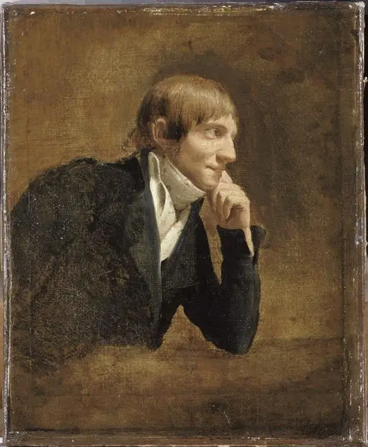 Expertise des œuvres de l'artiste et présentation de celui-ci, portrait de l'artiste "Pierre-Joseph Redouté" par "Louis Léopold Boilly"