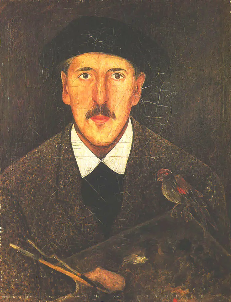 Expertise des œuvres de l'artiste et présentation de celui-ci, portrait de "Tadeusz Makowski (1882-1932)"