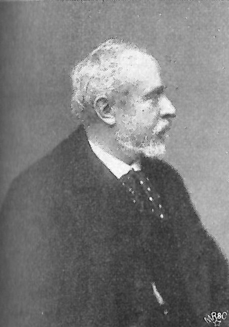 Expertise des œuvres de l'artiste et présentation de celui-ci, portrait photographique de l'artiste "Louis Ernest Barrias”