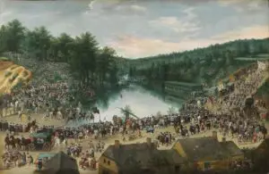 Expertise des œuvres de l'artiste et présentation de celui-ci, oeuvre "Fête de Notre Dame des Bois", 1616, Madrid, Musée du Prado