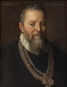 Expertise des œuvres de l'artiste et présentation de celui-ci, “Federico Zuccaro” (1604) par Fede Galizia.