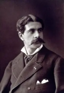 Expertise des œuvres de l'artiste et présentation de celui-ci, portrait photographique de l'artiste "Jean-Jules-Antoine Lecomte du Nouÿ” photographié par Nadar