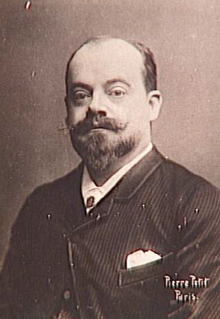 Expertise des œuvres de l'artiste et présentation de celui-ci, portrait photographique de l'artiste "Gabriel Ferrier”, photographie de Pierre Petit, Paris, musée d'Orsay.