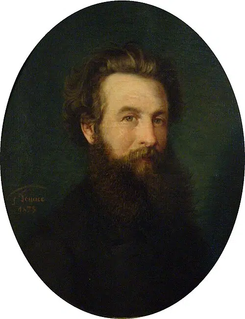 Expertise des œuvres de l'artiste et présentation de celui-ci, “Autoportrait” (1873) de l’artiste Guillaume Fouace