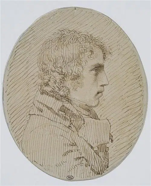 Expertise des œuvres de l'artiste et présentation de celui-ci, “Portrait de l'artiste dans sa jeunesse”, (vers 1788-1790), Paris, Musée du Louvre, de Pierre-Paul Prud’hon