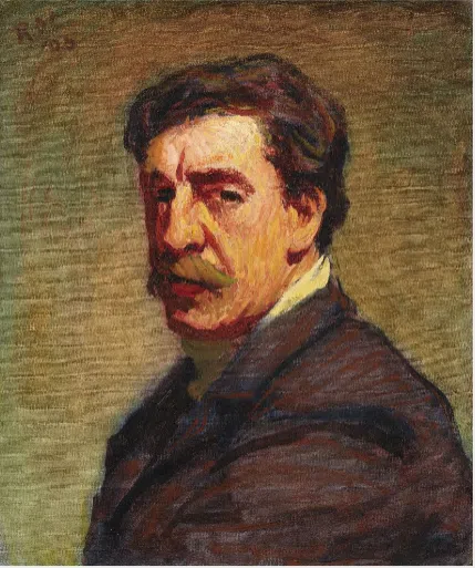 Expertise des œuvres de l'artiste et présentation de celui-ci, auportrait de "Roderic O’conor” (v. 1903)