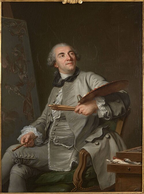 Expertise des œuvres de l'artiste et présentation de celui-ci, “Jean-Baptiste-Marie Pierre”, par Guillaume Voiriot, 1759