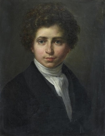 Expertise des œuvres de l'artiste et présentation de celui-ci, auportrait de "François-Gabriel Lépaulle”, vers 1825