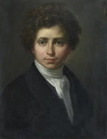 Expertise des œuvres de l'artiste et présentation de celui-ci, auportrait de "François-Gabriel Lépaulle”, vers 1825