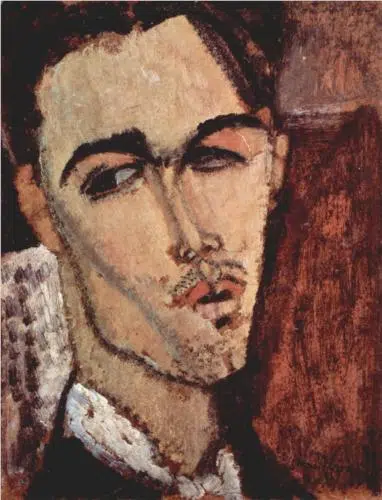 Expertise des œuvres de l'artiste et présentation de celui-ci, portrait de "Celso Lagar" par Amedeo Modigliani, (1915), Jérusalem, musée d'Israël.