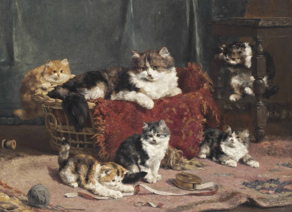 Expertise des œuvres de l'artiste "Charles II van den Eycken" et présentation de celui-ci, oeuvre "Récréation (1910)"