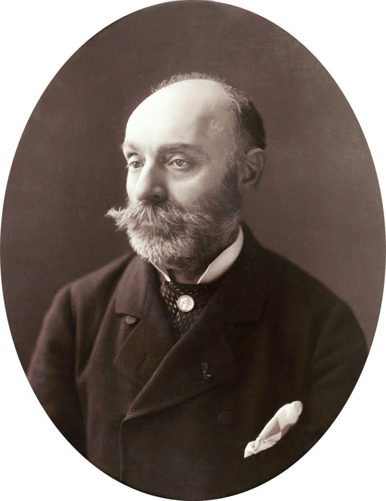 Expertise des œuvres de l'artiste et présentation de celui-ci, portrait photographique de l'artiste "Gustave Boulanger”