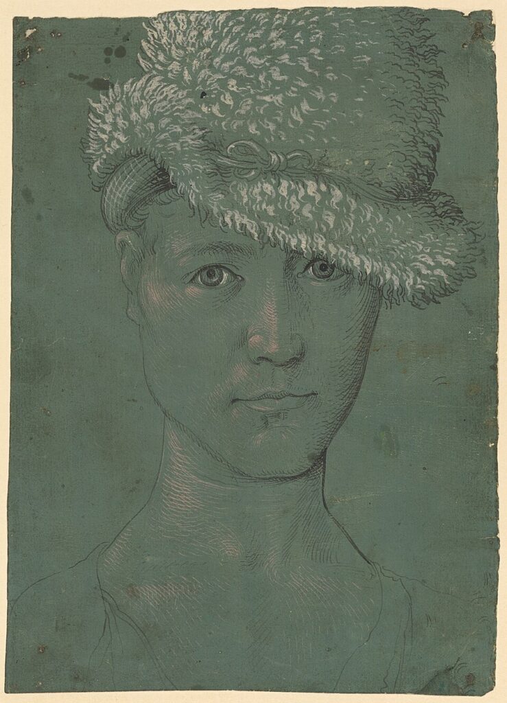 Expertise des œuvres de l'artiste et présentation de celui-ci, “Autoportrait” (v.1502) de Hans Baldung, Kunstmuseum Basel.