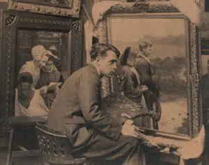 Expertise des œuvres de l'artiste et présentation de celui-ci, portrait de l'artiste "Jean-Bertrand Pégot-Ogier ”