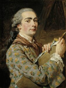 Expertise des œuvres de l'artiste et présentation de celui-ci, “Autoportrait” de Louis Jean-François Lagrenée