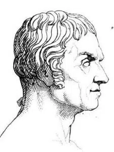 Expertise des œuvres de l'artiste et présentation de celui-ci, portrait de l'artiste "Jean Guillaume Moitte” burin de J.M.N. Frémy, d'après un buste sculpté par Jacques-Édouard Gatteaux