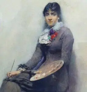 Expertise des œuvres de l'artiste et présentation de celui-ci, Maria Martinetti