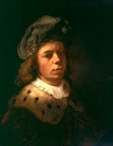 Expertise des œuvres de l'artiste et présentation de celui-ci, “Autoportrait” Samuel van Hoogstraten