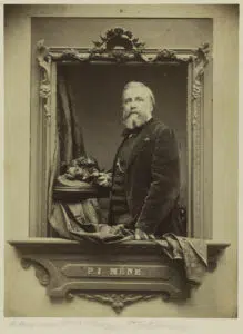 Expertise des œuvres de l'artiste et présentation de celui-ci, portrait de l'artiste "Pierre-Jules Mêne" , Portrait anonyme de Pierre-Jules Mène entre 1855 et 1879 (musée Carnavalet)