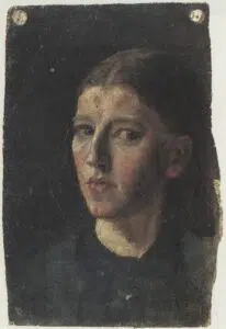 Anna Ancher, autoportrait, vers 1877-78 Expertise des œuvres de l'artiste et présentation de celui-ci