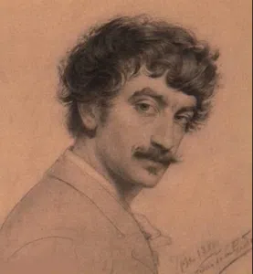 Antonio de La Gandara, Autoportrait Bruxelles, collection particulière. Expertise des œuvres de l'artiste et présentation de celui-ci