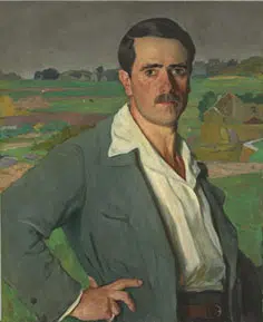 Autoportrait de Arnold Lakhovsky. Expertise des œuvres de l'artiste et présentation de celui-ci