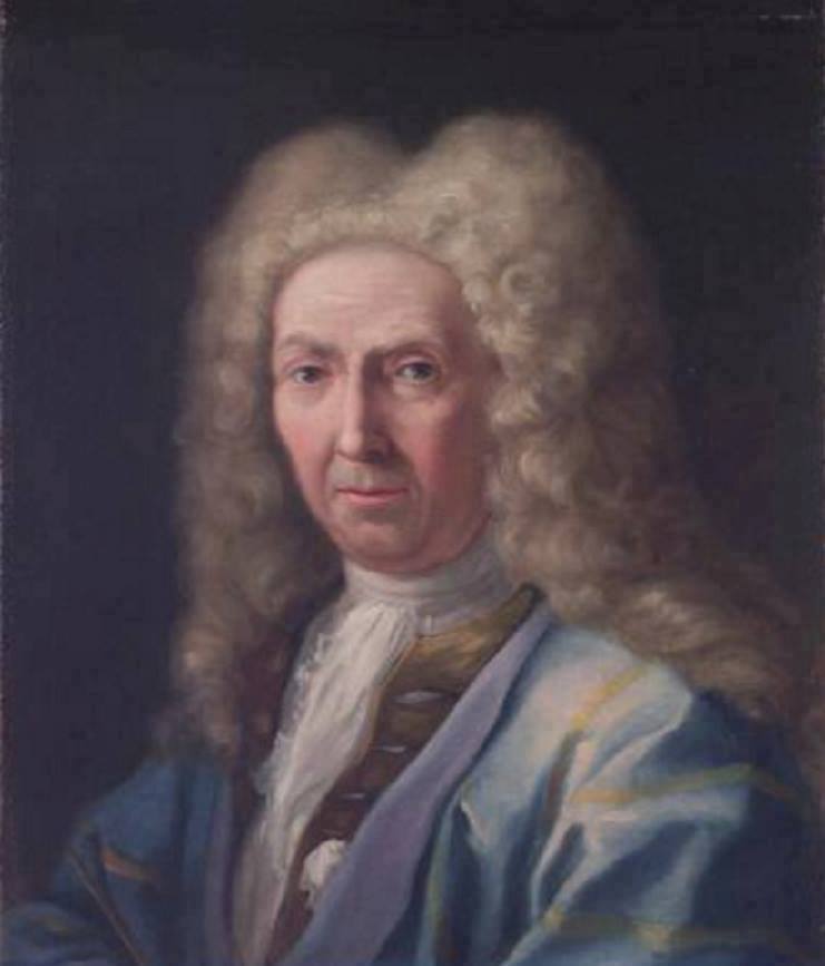 Portrait de Gaspar van Wittel, Luigi Vanvitelli, Académie de Saint-Luc, Rome Expertise des œuvres de l'artiste "Gaspar van Wittel" et présentation de celui-ci