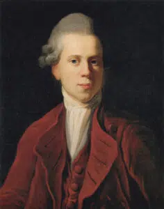 Expertise et estimation par le cabinet Robaldo. présentation de l'artiste : Nicolai Abraham Abildgaard , Portrait de Nicolai Abraham Abildgaard, par Jens Juel, (1772)