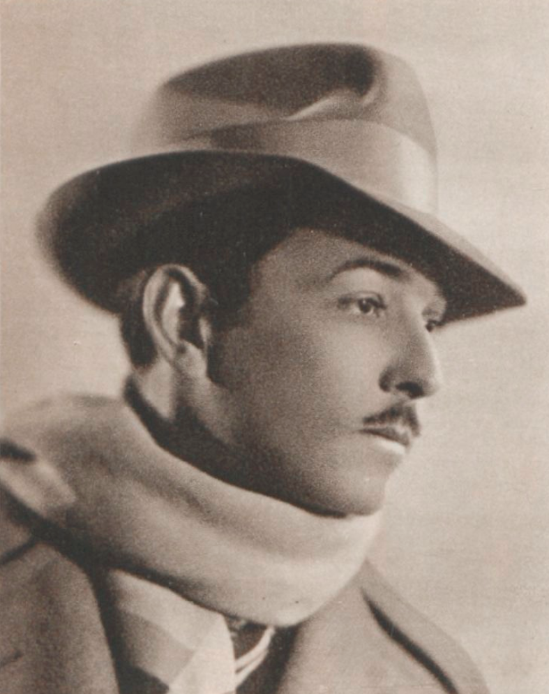 Expertise des œuvres de l'artiste et présentation de celui-ci, portrait photographique de l'artiste "Edy Legrand"