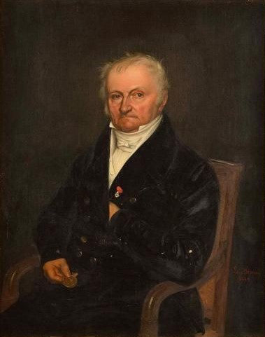 Expertise des œuvres de l'artiste "Martin-Guillaume Biennais" et présentation de celui-ci Portrait de l'orfèvre français Martin-Guillaume Biennais (1764-1843)