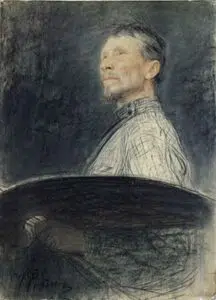 Portrait de Abram Arkhipov par Répine. Expertise des œuvres de l'artiste et présentation de celui-ci